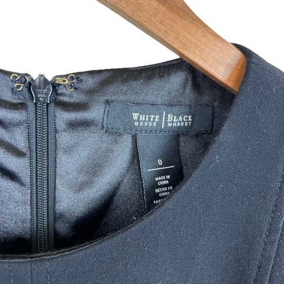 White House Black Market Sleeveless Dress Size 0 - Picture 4 of 5